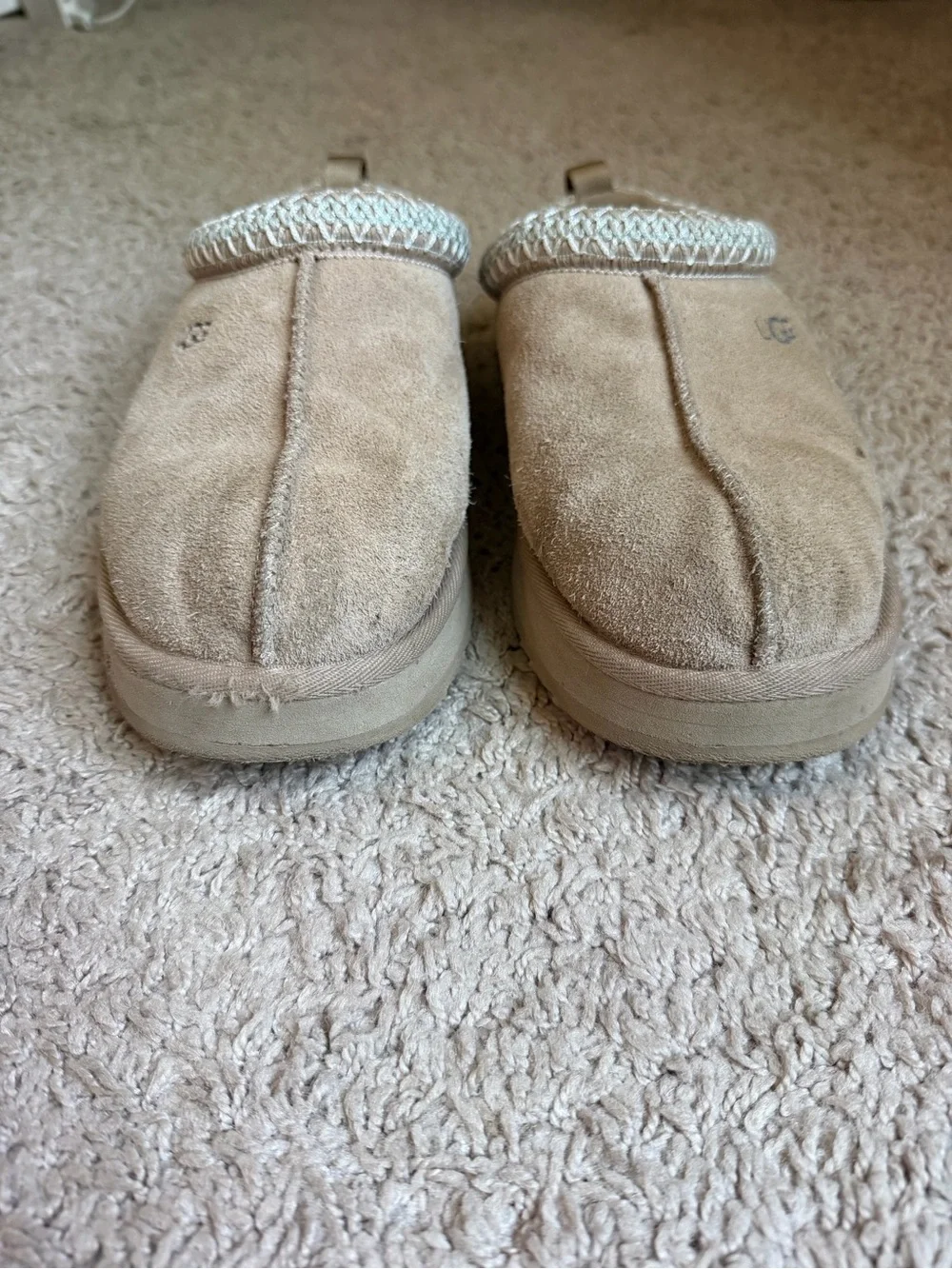 UGG Kids Tasman Suede Slip-On Slippers